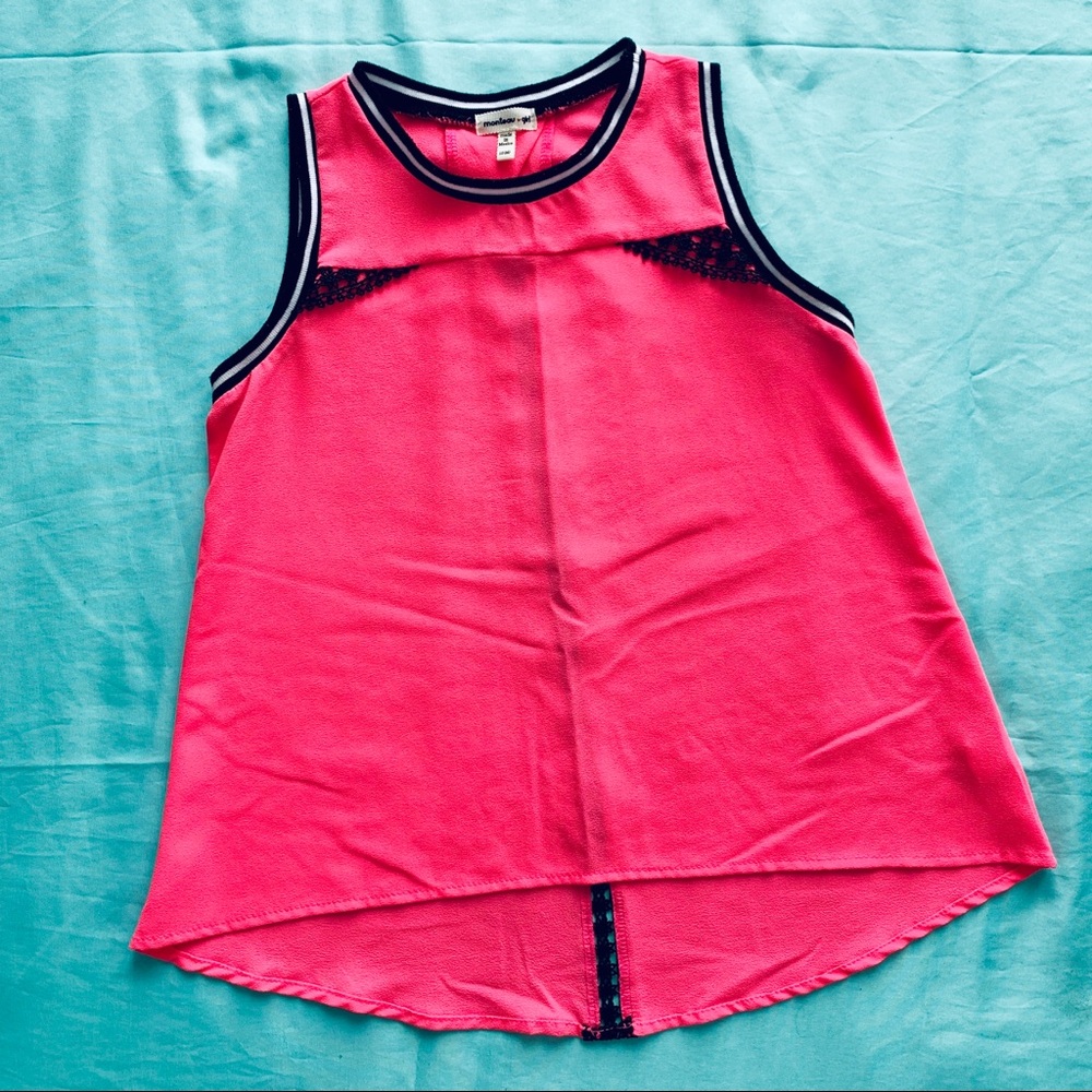 Hot Pink Girls Top